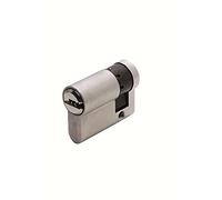Iseo 8020614048733 Cilindro Mono Profilo R6 Chiave Europea MM.40 (30+10), Silver