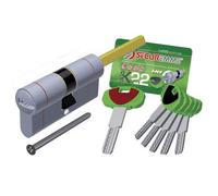 CILINDRO K22 CON CODOLO MISURA 30PX60=90 5 CHIAVI ART K22Q3060