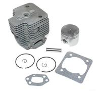 Cilindro Liner Kit Per Soffiante AM162 BV162 BV163 Metallo | Compatibile con AM162, BV162, BV163, misura precisa per soffiatori a zaino O-eo-Mac, ripristina la potenza del motore