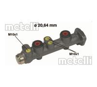 Metelli Cilindro maestro pompa freno 05-0066 Ghisa Grigio per Fiat Lancia Autobianchi