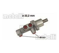 Cilindro Maestro Del Freno Metelli 05-0484 per Mini