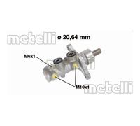 Cilindro Maestro Del Freno Metelli 05-0698 per Hyundai