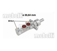 Cilindro Maestro Del Freno Metelli 05-0709 per Toyota