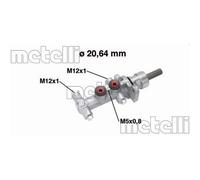 METELLI Cilindro maestro del freno per NISSAN OPEL RENAULT TRUCKS 05-0768