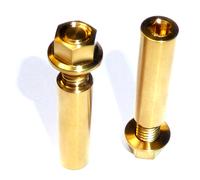Cilindro Maestro Freno + Frizione Brembo 2007-2008 Kit Pivot In Titanio