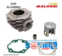Cilindro Malossi D.65 alluminio CVF2 Vespa T5 125 T5