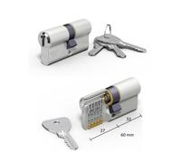CILINDRO OMEC SAGOMATO SERIE 120 L DA MM.60 (27+33) IN ALLUMINIO