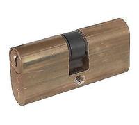 CILINDRO OVALE 08210 CISA OTTONE CHIAVI 3 MM 70 35+35 PZ 1