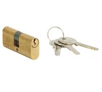 Cilindro ovale in ottone per serratura Cisa 08210