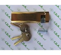 Cilindro ovale per maniglione antipanico 76 mm