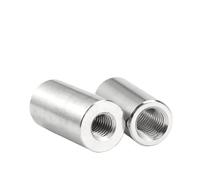 Cilindro Per Accoppiamento 1 pz M12 M14 M16 M20 304 acciaio inossidabile allungabile raccordo tondo dado filettatura femmina connettore distanziatore giunto manicotto Dadi Esagonali(M12x20x20mm)