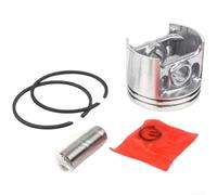 Cilindro per motosega resistente da 52 mm con pistone per macchinari da giardino, kit di rivestimento in metallo per uso professionale di attrezzature forestali (B)
