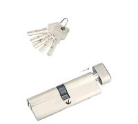 Cilindro per serratura, Cilindro for serratura di sicurezza for porta interna, in ottone, rame, doppia faccia, 5 chiavi(90mmz 45 and 45mm)