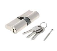 Cilindro per serratura, Door Lock Cylinder Keyed Entry Silver 60/70/90mm(90mm)