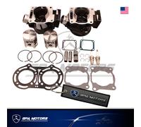 Cilindro Pistone Guarnizione Top Taglio Kit Per Yamaha Banshee 350 1987-2006