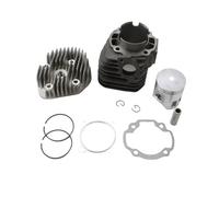 Cilindro Pistone Guarnizioni Per Per Scarabeo 100 Per Italjet Per Millenium 100cc 2T Motore Scooter 56mm 128cc Big Bore Kit Cilindro E Testa