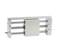 Cilindro pneumatico a doppio effetto RMT25x100/200/300/500/600/800/1000S Cilindro magnetico senza stelo Con risposta rapida, controllo flessibile(RMT25x800)