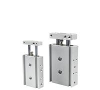 Cilindro Pneumatico A Doppio Stelo Tipo CXSM32 Con Cuscinetto A Strisciamento Magnete Incorporato CXSM32-10 CXSM32-50 CXSM32-60 CXSM32-100(CXSM32-25)