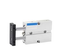 Cilindro pneumatico a doppio stelo TN10 16 20 mm in lega di alluminio corsa 10-200 mm(Stroke 10mm,TN16)