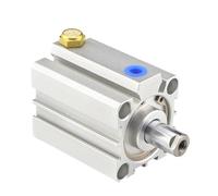 Cilindro pneumatico a spinta a semplice effetto, pistone compatto quadrato sottile, alesaggio STA20/25/32/40/50/63/80/100 mm, corsa 5-100 mm(Stroke 35mm,STA25 (Bore 25mm))