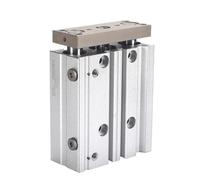 Cilindro pneumatico a tre assi con guida a tre aste TCM12/16/20/25/32/40/50/63/80, corsa 10-200 mm, con magnete, cilindro pneumatico(Stroke 50mm-S,TCM50)