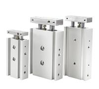 Cilindro pneumatico ad aria compressa a doppio albero e doppio stelo in acciaio inossidabile serie CXSM 1 pz 20x10 20x20 20x30 20x40 20x50 20x60 20x70 20x80 20x100(CXSM20-45)