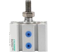 Cilindro pneumatico ad aria con anello magnetico, filettatura esterna, SDA40X60SB, SDA50X65SB, SDA63X70SB, SDA80X75SB, SDA100X100SB, 1 pezzo (SDA100,75-SB)