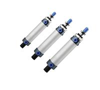 Cilindro pneumatico, Anello in alluminio 40mm anello mini cilindro pneumatico 25-500mm ictus doppia agente piccolo cilindro d'aria(MAL40x400mm)