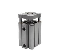Cilindro pneumatico, Asta a doppia guida ad addio a recitazione Compact Pneumatic Cilindro incorporato CDQMB 40 50 63 Foro mm Scate 5-100 CQMB40(20mm stroke,CDQMB50)
