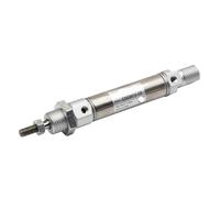 Cilindro pneumatico C85 Cilindro pneumatico standard a doppio effetto a stelo singolo CD85N Alesaggio 8 10 12 16 20 mm Corsa 10-200 mm(CD85N10,25mm stroke)