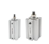 Cilindro pneumatico compatto alesaggio da 20 mm con corsa da 5-100 mm - Bombola di gas sottile for applicazioni di sollevamento idraulico,1 pz(25mm)