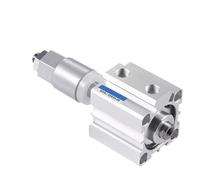 Cilindro pneumatico compatto, Cilindro a corsa regolabile, cilindro pneumatico a pistone a doppio effetto, cilindro in lega di alluminio con foro magnetico 20 25 50 63 mm(4030MM*20MM)
