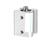 Cilindro pneumatico compatto, Cilindro ad aria sottile, cilindro SDA in lega di alluminio 12 32 40 80 mm X 5 10 15 20 35 40 45 50 mm, cilindro compatto a doppia azione(5MM*20MM)
