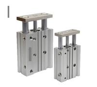Cilindro pneumatico compatto con guida di guida tipo MGPL MGPL100-10mm MGPL100-20mm MGPL100-25mm MGPL100-30mm MGPL corsa 40mm-400mm(MGPL100-250mm)