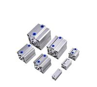 Cilindro pneumatico compatto serie SDA, 1 pezzo, foro 16, 20, 25, 32, 40, 50, 63 mm, corsa 5, 10, 15, 20, 25, 30, 35, 40, 45, 50 mm(Stroke 25 mm,Bore 25 mm)