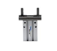 Cilindro Pneumatico, Corsa lunga in alluminio anodizzato parallela guida lineari Pinza pneumatica 16 millimetri Alesaggio MZ2L-16D