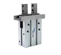 Cilindro Pneumatico, Corsa lunga in alluminio anodizzato parallela guida lineari Pinza pneumatica 25 millimetri Alesaggio MZ2L-25D