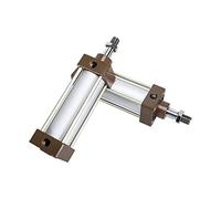 Cilindro pneumatico del cilindro standard SCA2-00-40B-25-50-100-200-500-CA/CB FA TC Componenti pneumatici Liscio(SCA2-00-40B-200)