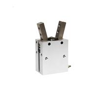 Cilindro Pneumatico, MHC2-10D MHC2-16D MHC2-20D MHC2-25D Cilindro pneumatico standard con pinza pneumatica a doppio effetto ad angolo(MHC2-10D)