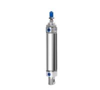 Cilindro pneumatico mini piccolo a doppia azione con anello magnetico in acciaio inossidabile serie MA16/20/25/32/40, corsa 25-500 mm(ST 100mm,Bore 16mm)