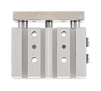 Cilindro pneumatico Pneumatico 3 Pistone Rod 3 Albero Doppia azione 0.15-1.0Mpa TCM12 10S Accessorio