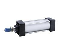 Cilindro pneumatico, SC40 Series 32mm Bore Double Acting Pneumatic Cylinder 25-400mm Stroke Length(Sc40x125)