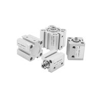 Cilindro pneumatico SDA 12/16/20/25/32/40/50/63/80/100 Serie con foro a doppio effetto Cilindri compatti ad aria compressa con corsa da 5-100 mm(Stroke 80mm,Bore 50mm)