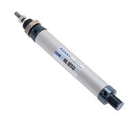 Cilindro Pneumatico, Serie di cilindro pneumatico Mini 16/20/25/25mm foro 25/50/75/200/200/300/50/100/200/300/400 500 mm Strike Single Lever Cilindro(Stroke 100mm,Bore 25mm)