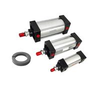 Cilindro pneumatico standard SC32/40/50/63 mm, corsa 25-1000 mm, cilindro pneumatico a doppio effetto con pistoni pneumatici magnetici Con risposta rapida, controllo flessibile(SC32 (Magnetic),Stroke