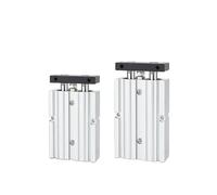 Cilindro pneumatico TDA a doppio asse e doppio stelo, piccolo cilindro pneumatico con elevata spinta TN10/16/20/25/32-15X50X70X100S(Stroke 35mm,TDA20 (Bore 20mm))