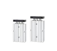 Cilindro pneumatico TDA a doppio asse e doppio stelo, piccolo cilindro pneumatico con elevata spinta TN10/16/20/25/32-15X50X70X100S(Stroke 100mm,TDA16 (Bore 16mm))