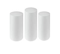 Cilindro Polistirolo 20 cm alto 4 cm diametro 6 Pezzi