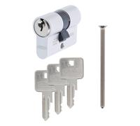 Cilindro porta ABUS cilindro corto C42TI ST chiusura diversa incl. 3 chiavi