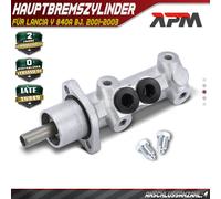 Cilindro Principale Freno Con ABS 20.64mm per Lancia Y 840A Anno Fab. 2001-2003